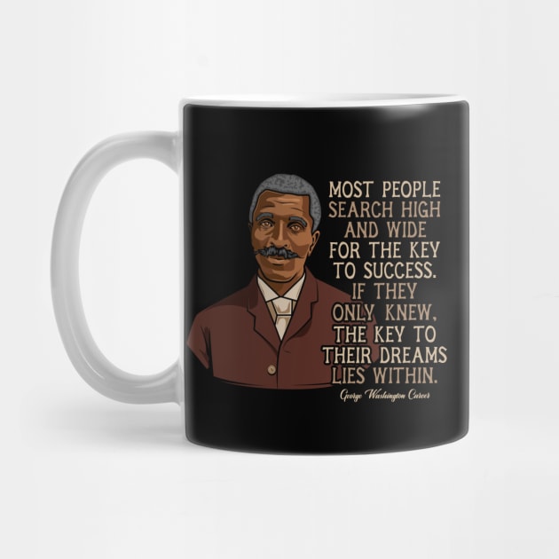 George Washington Carver Quote Gift for Black History Month by HistoryMakers